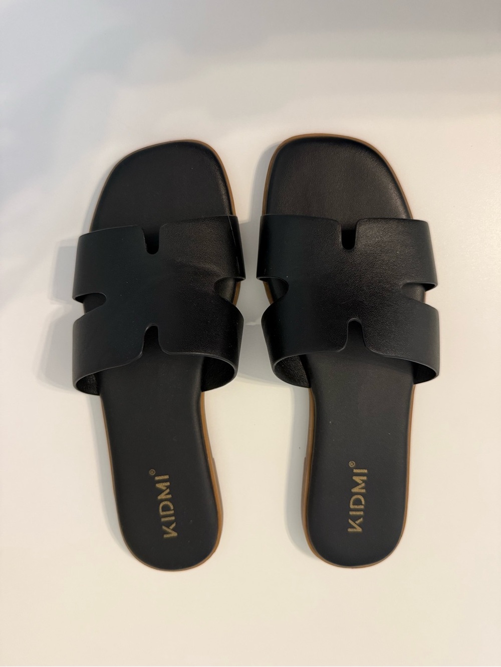 Black Women's Slide Sandals